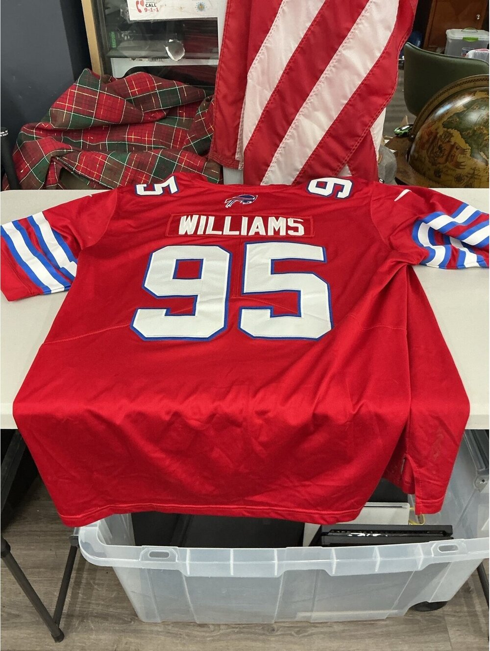 Kyle William red jersey #95